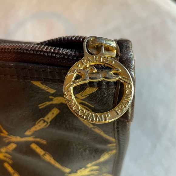 Longchamp Travel Bag - Crisscross Horse Pattern - Picture 2 of 12